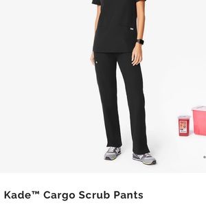 Figs black scrub pants